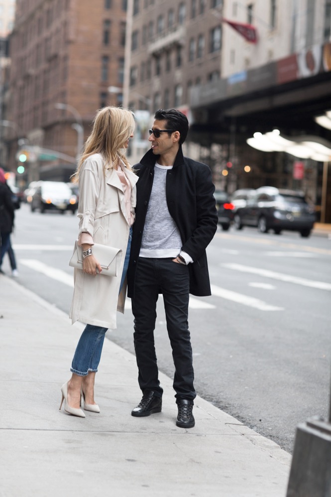 Vince Camuto-Trench Coat-OOTD-Levis-Couple Fashion - 4 of 9 - Lisa ...