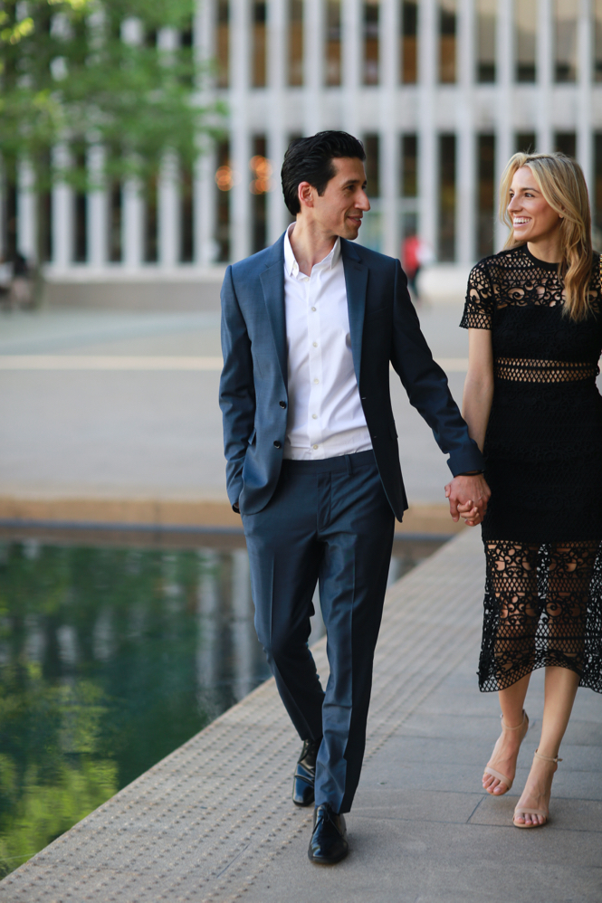 Men's suit-Couple Fashion-Occasion dress, Things to do in NYC, Date Night outfit, Romantic Night in New York City