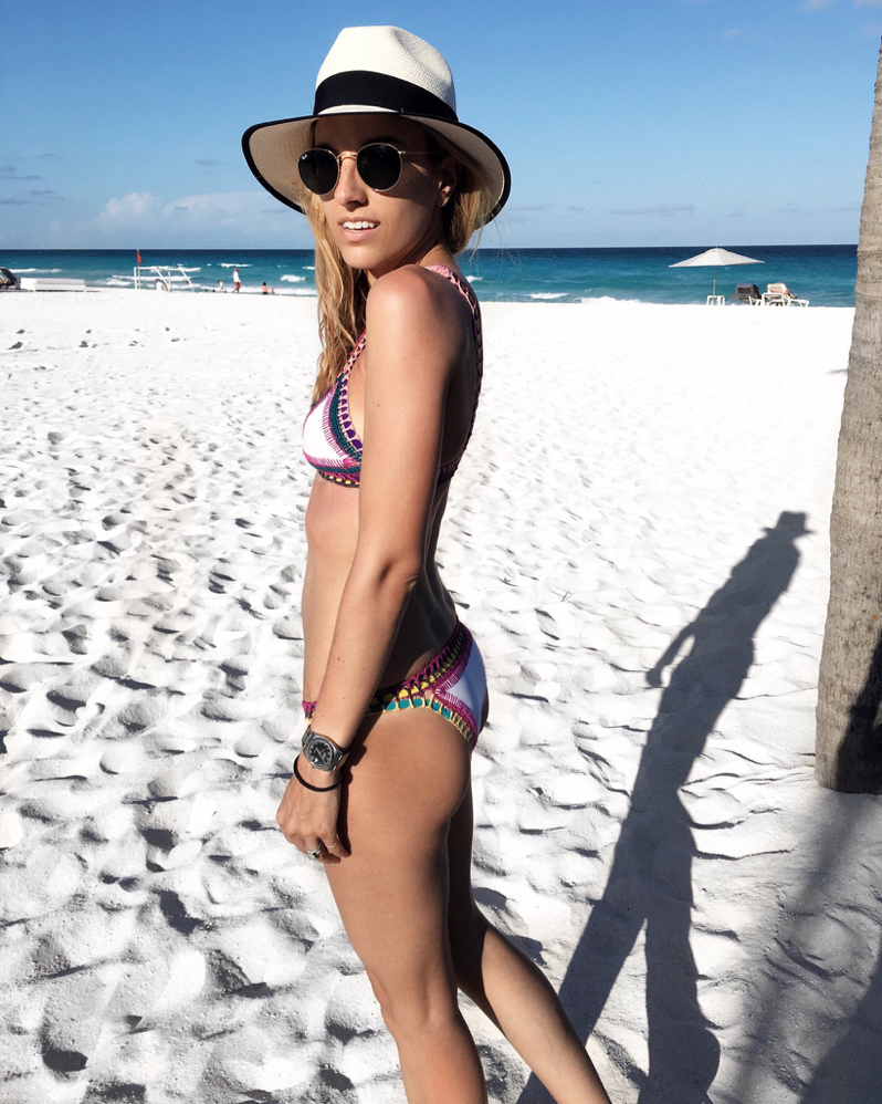Kiini Bikini, Panama Hat, Beach, Ocean, Mexico
