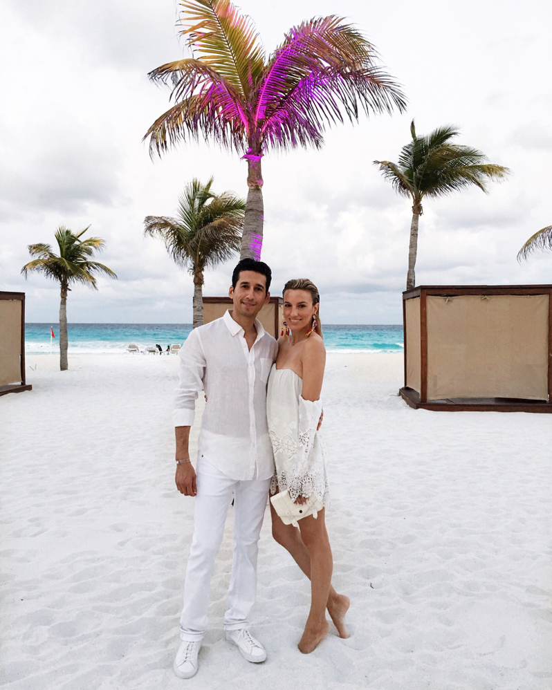 Cancun Mexico, Travel, Beach, All White, Couple Style