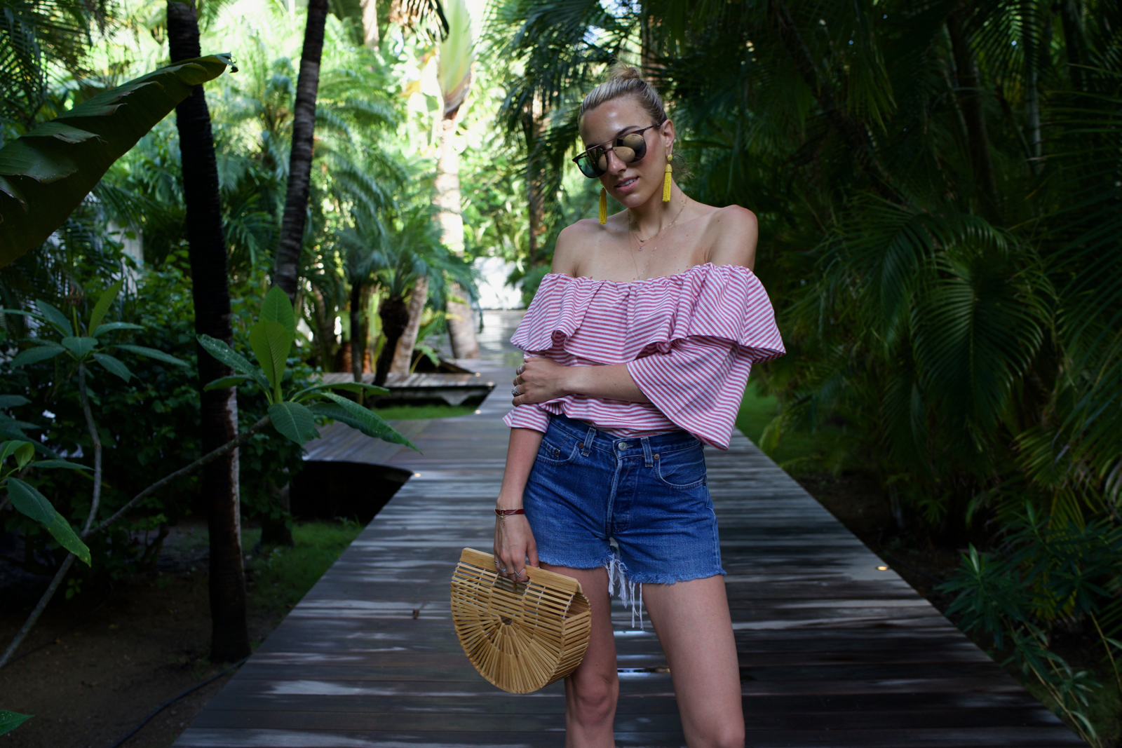 How To Look Chic This Summer in Classic Stripes & Stand-out Accessories | St. Barths